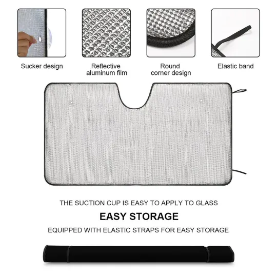 Seattle Seahawks Car Windshield Sunshade Car Accessories Car Sunshade Heatproof