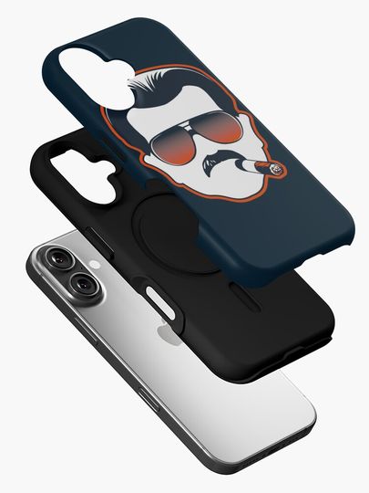 Mike Ditka Chicago Bears Cigar iPhone Case