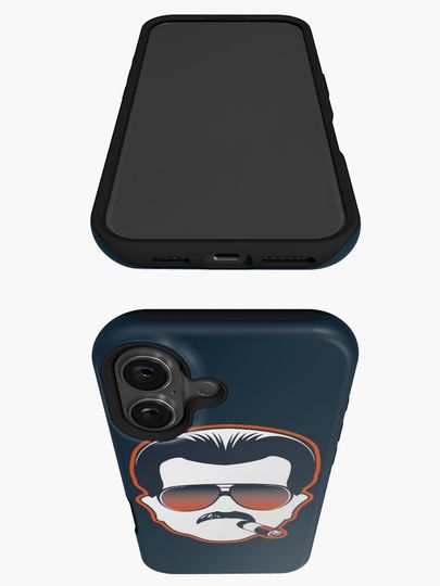 Mike Ditka Chicago Bears Cigar iPhone Case