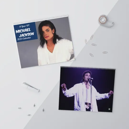 Michael Jackson 2025 Wall Calendar