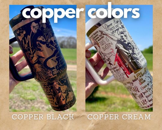 Miley Cyrus 40oz Engraved Tumbler