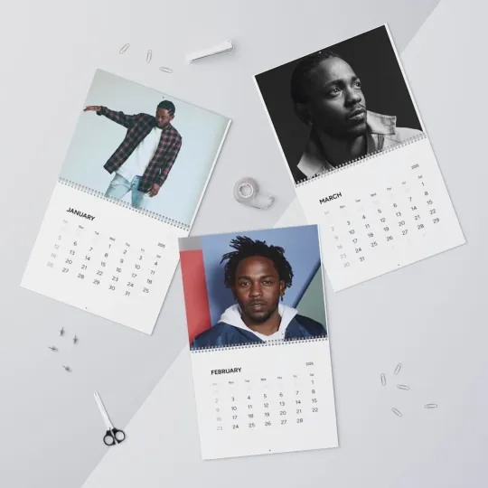 Kendrick Lamar Calendar 2025 Wall Calendar=