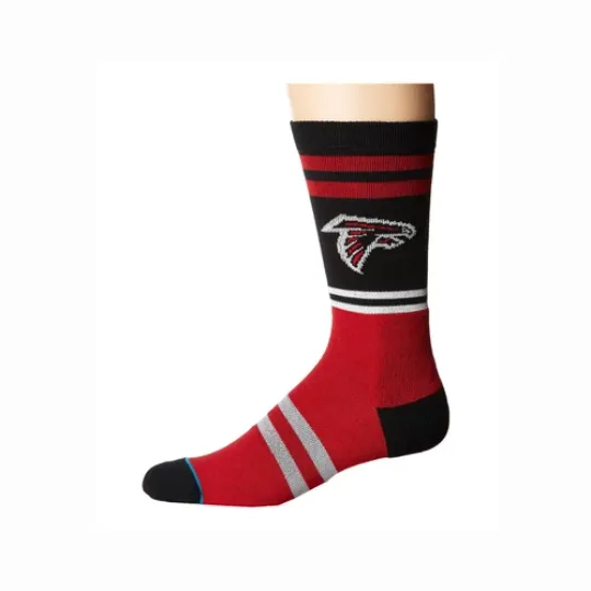 Stance football Atlanta Falcons 2PACK Crew Socks Size L 9-12