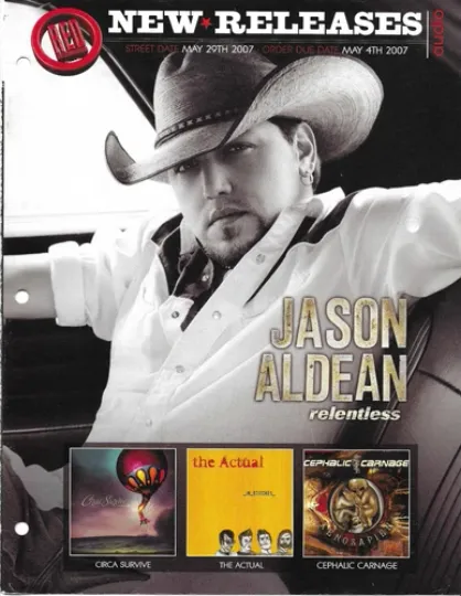 JASON ALDEAN Vintage 2007 poster