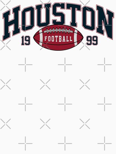 Houston Football Varsity Pullover Hoodie