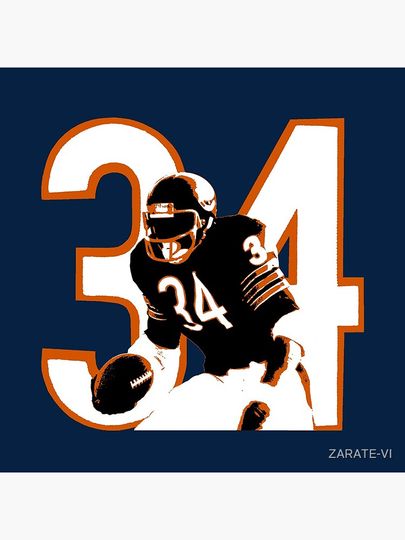 WALTER PAYTON Pillow