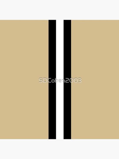 New Orleans Saints Stripes Pillow