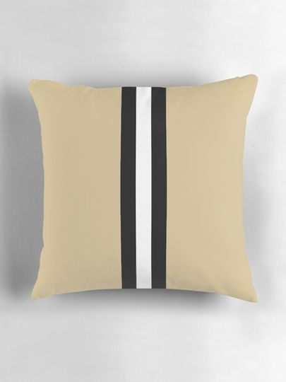 New Orleans Saints Stripes Pillow