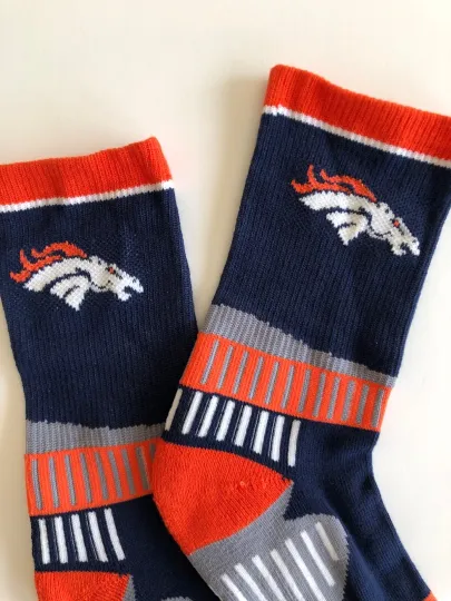 Denver Broncos Crew Socks football Socks