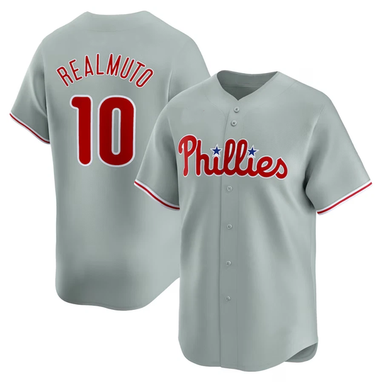 J.T. Realmuto 10 Baseball Jersey