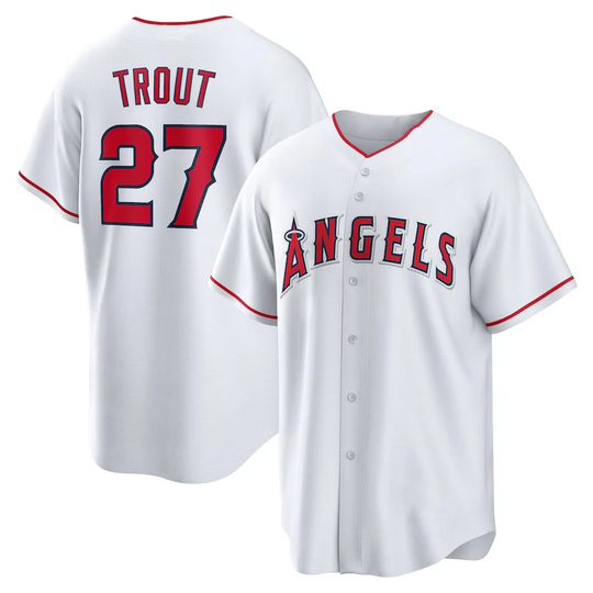 Hot! Mike Trout #27 For fans Baseball Jersey, Gift For Fan