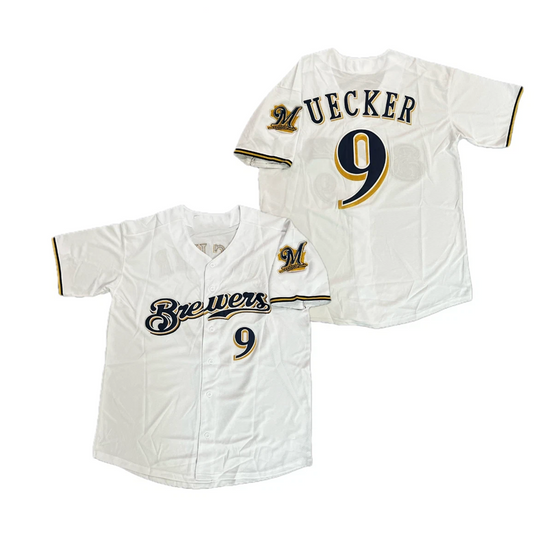 BOB UECKER #9 For Fans Baseball Jersey, Gift For Fan