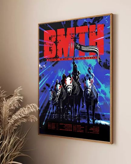 Bring Me The Horizon North America Tour 2025 Poster