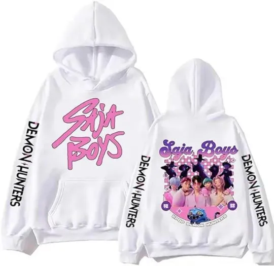Discover Kpop Hot Anime Demon Hunters Hoodie, Saja Boys Hoodies, Demon Hunters Tiger