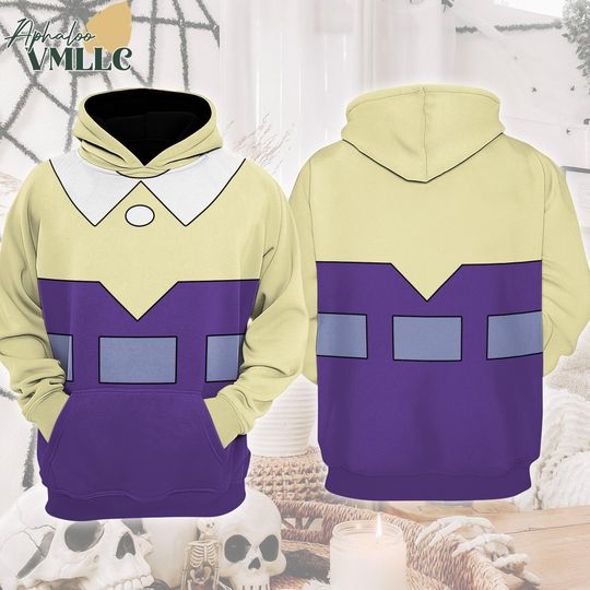 Phineas Ferb Ferb Fletcher 3D Full Over Print Hoodie, Phineas And Ferb Cosplay Shirt