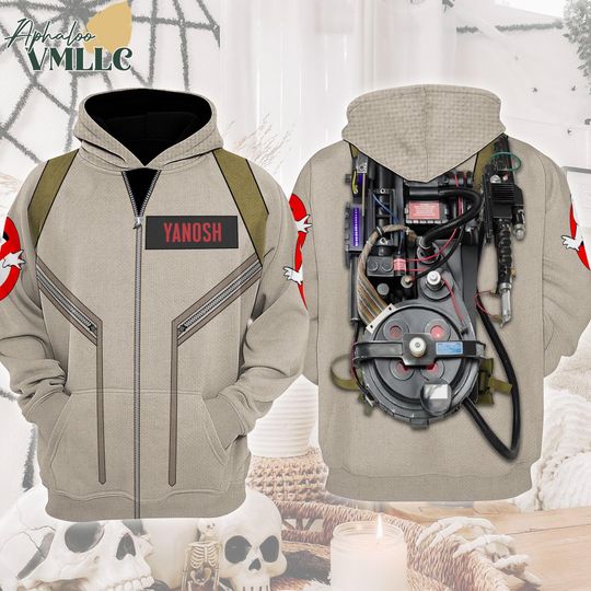 Ghostbusters Stay Puft Costume Hoodie, Halloween Costume