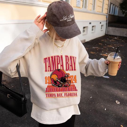 Discover Vintage 90s style Tampa Bay Football sweatshirt,Football shirt,Tampa Bay football Crewneck tshirt,Game day Football,American football tee