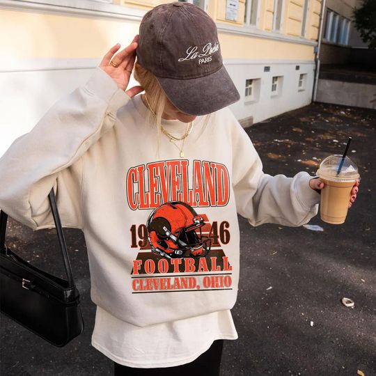 Discover Vintage 90s Style Cleveland Football fan tshirt,Cleveland sweatshirt,Cleveland football Hoodie, Game day Football, Vintage Tee,Youth tshirt