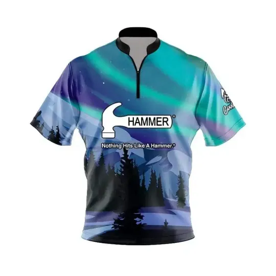 Discover Hammer Aurora Borealis Fast Track CoolWick Bowling Jersey