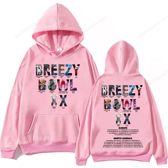 Chris Brown Breezy Bowl XX Tour 2025 Hoodie