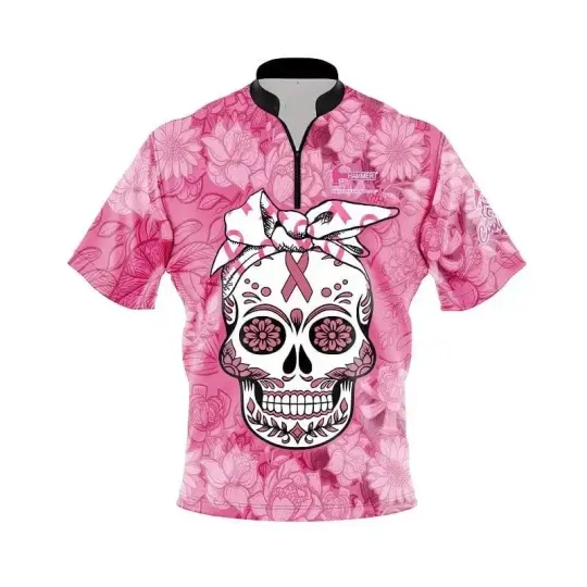 Discover Hammer Breast Cancer Mashup Fast Track CoolWick Bowling Jersey
