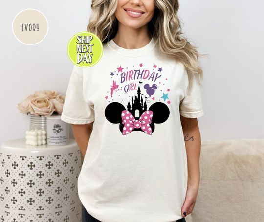 Discover Birthday Girl Castle T-Shirt