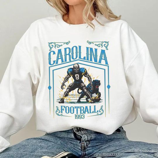 Discover Carolina Football Skull Vintage Sweatshirt,Carolina Fan Gifts,Football Game Day Sweatshirt,Carolina Football Crewneck, Football T-Shirt