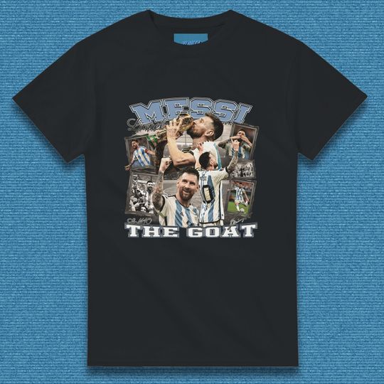 Discover Lionel Messi Argentina Graphic T-Shirt