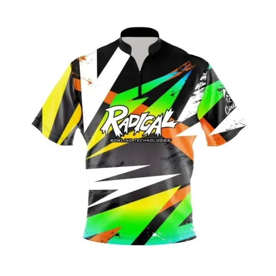 Discover Radical Lane Side Quick Ship CoolWick Bowling Jersey