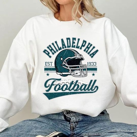 Discover Vintage 90s Style Philadelphia Football SweatShirt, The Birds Game Day T Shirt, Sundays Are For The Birds Football Season Gift For Fans