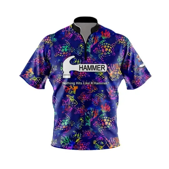 Hammer Under The Sea Rocket Bowling Jersey
