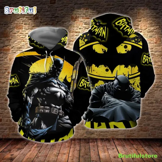 Batman The Dark Knight Halloween Gift Hoodie 3D Printed