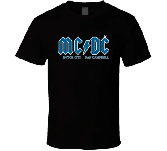 Discover Motor City Dan Campbell Mc Dc Detroit Football Fan T Shirt
