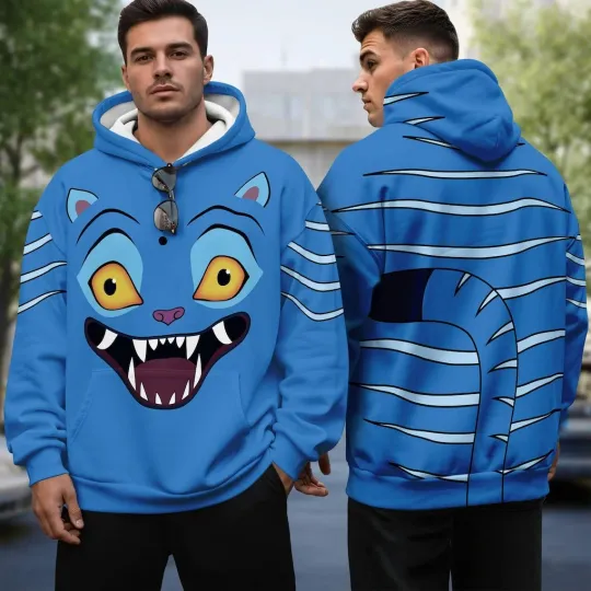 Discover Kp0p Dem0n Hunters Halloween Costume Hoodie, Derpy The Tiger Outfit Cosplay All