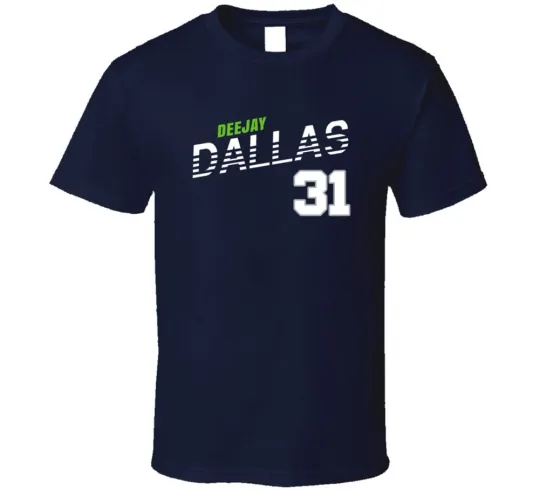Discover Deejay Dallas 31 Favorite Player Seattle Football Fan T Shirt