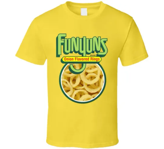 Discover Funyuns Onion Flavored Rings Snack Foodie Fan T Shirt
