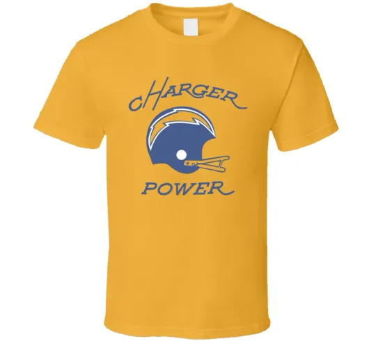 Discover Power Football Vintage Look Retro T-Shirt