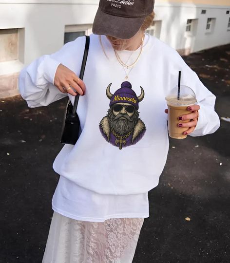 Minnesota Football Sweatshirt, Retro Sports Fan, Game Day Gift, Minnesota Mascot Sweatshirt, Football Fan Gift