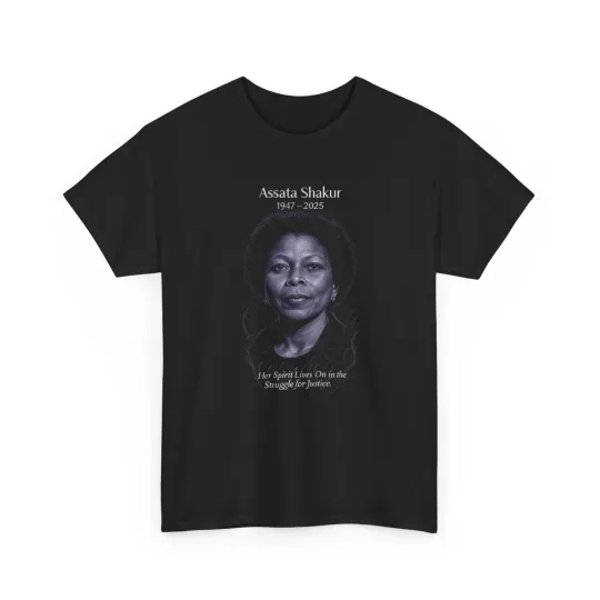 Discover RIP Assata Shakur Unisex Tee, Protest Shirt, Social Justice Apparel, Activist