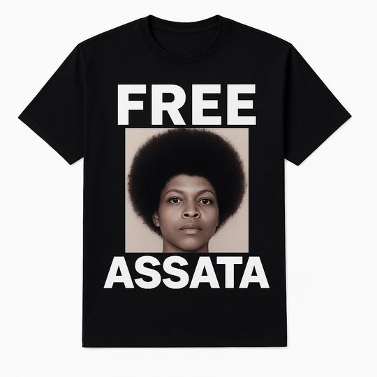 Discover Free Assata shakur T-Shirt | Empowerment Fashion, Statement Tee, Activism Wear, Gift for Allies, Casual Clothing