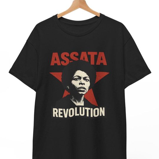 Discover Assata Shakur Revolution T-Shirt: Activist Graphic Tee
