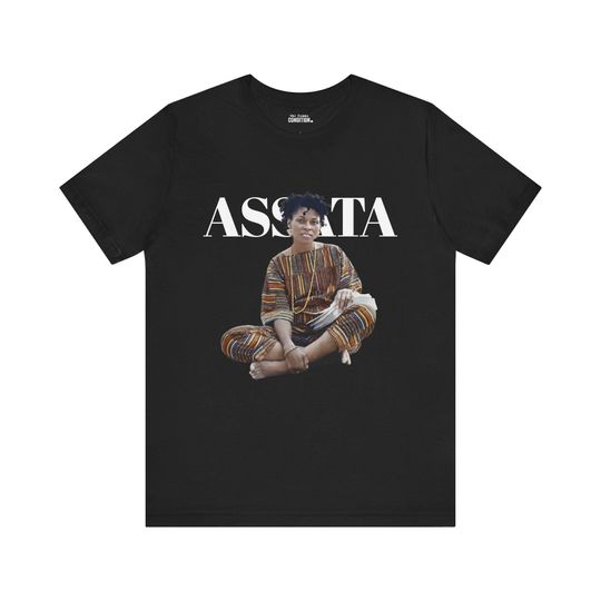Discover Assata Shakur Tribute Tee Black Liberation Graphic Shirt, Resistance Apparel, Revolutionary History Unisex T-Shirt