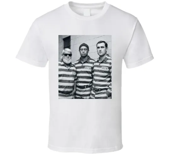 Discover Woods Daly Scheffler In Prison Uniforms Golf Fan T Shirt