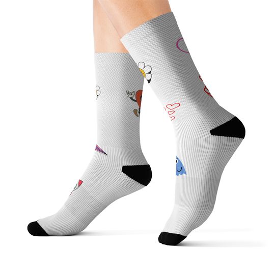 Discover Colorful Dreams Sublimation Socks