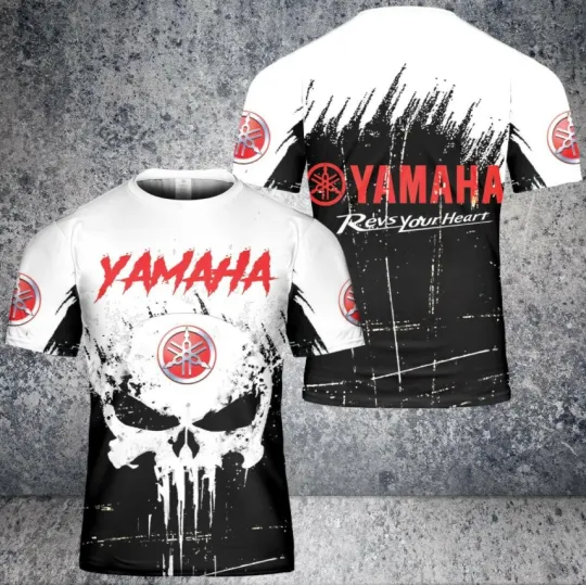 Discover YAMAHA MOTORCYCLES 3D T-Shirt, Shirt Gift for Men
