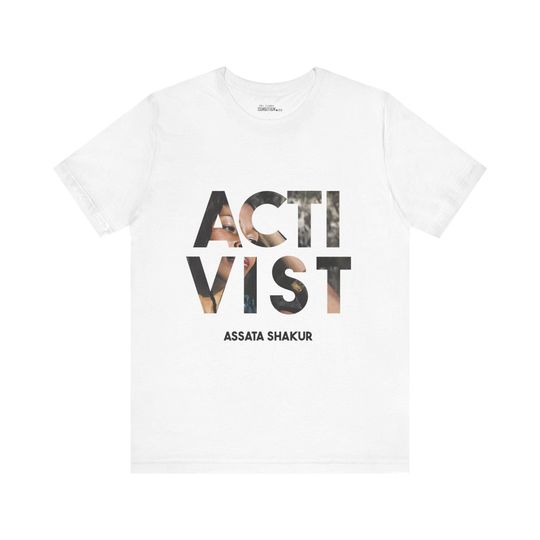 Discover Assata Shakur, Unisex Jersey Short Sleeve Tee