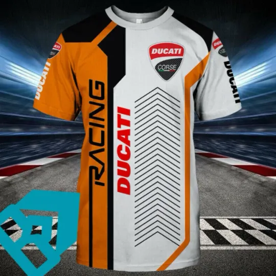 RACING TEAM T-Shirt 3D, Shirt Gift for Men