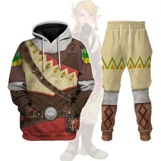 Discover Personalized Snowquill Armor Set Link Hoodie Sweatshirt Sweatpants Cosplay