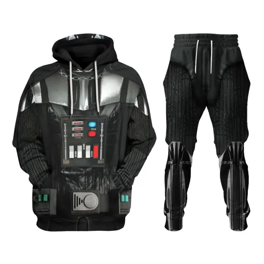 Darth Vader Costume Hoodie Sweatshirt Sweatpants