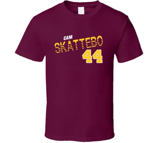 Discover Cam Skattebo Favorite Player Fan T-Shirt